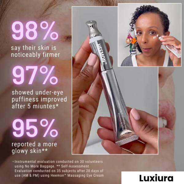 Luxiura™ Eye Cream (Massaging) - No More Puffy Eyes & Wrinkles