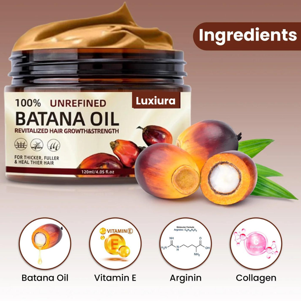 Luxiura™ 100% Unrefined Batana Oil